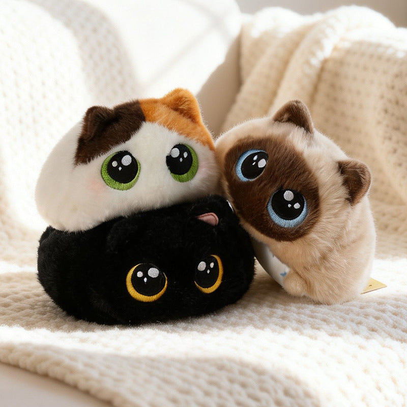 Plush cat squishy tabby cat 15cm