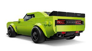 Dodge Challenger SRT Hellcat LEGO sports car model