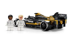 APXGP LEGO Race Car rear view