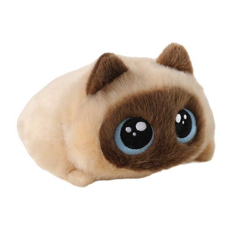 Plush cat squishy tabby cat 15cm
