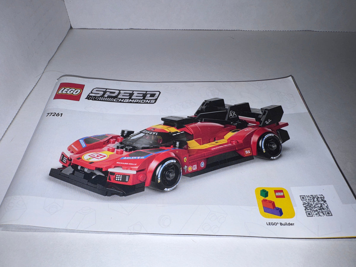 LEGO Speed Champions Ferrari 499P 77261 race car