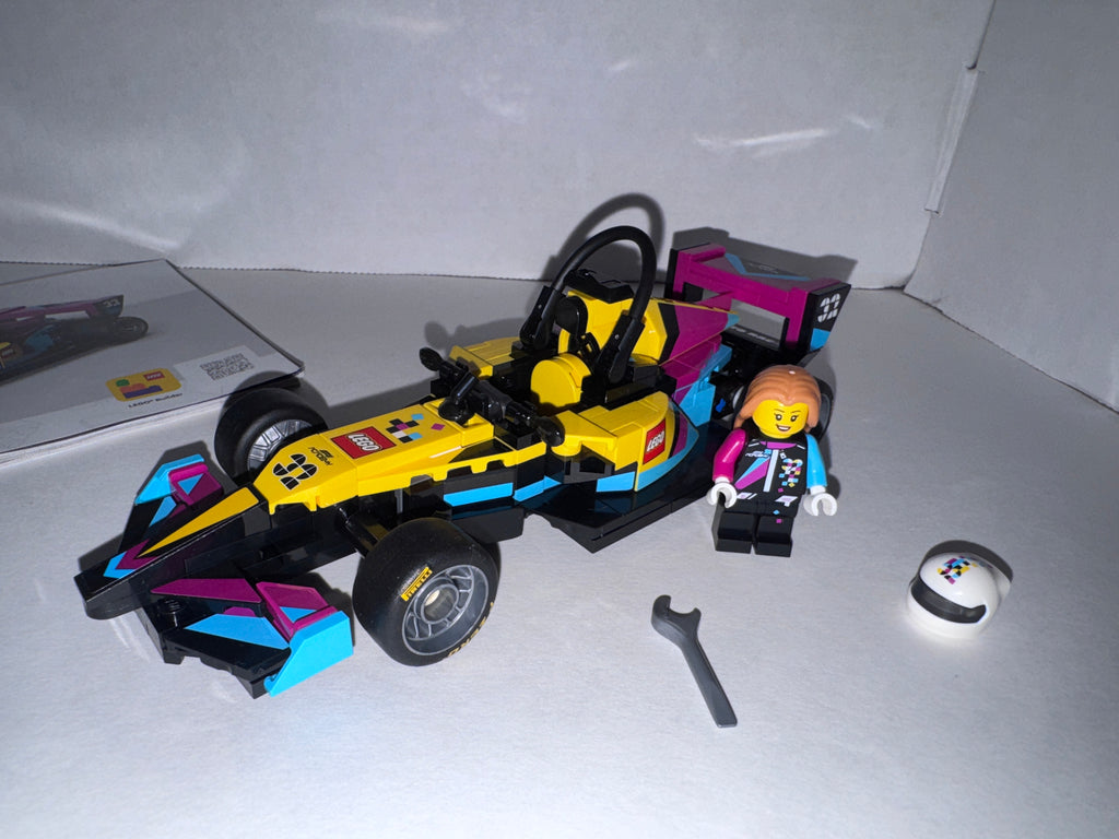 F1 Academy LEGO Race Car building set