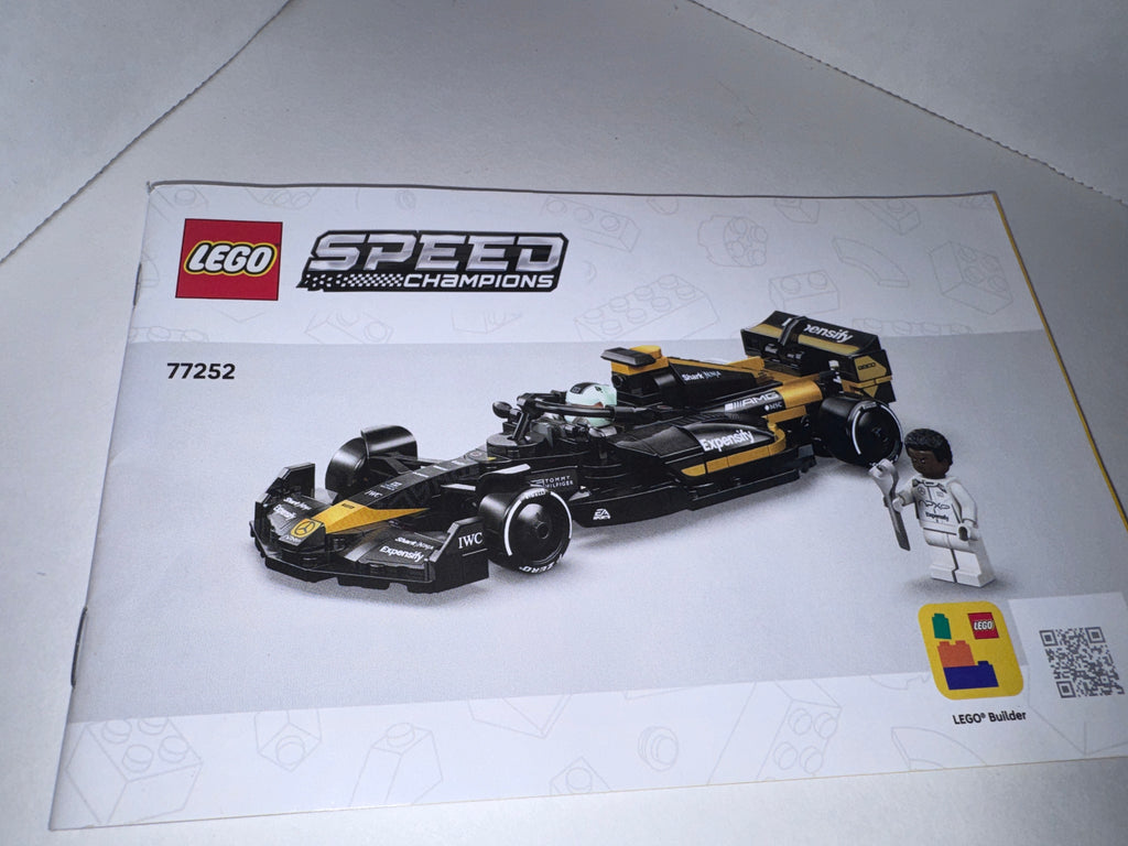 APXGP LEGO Race Car front view