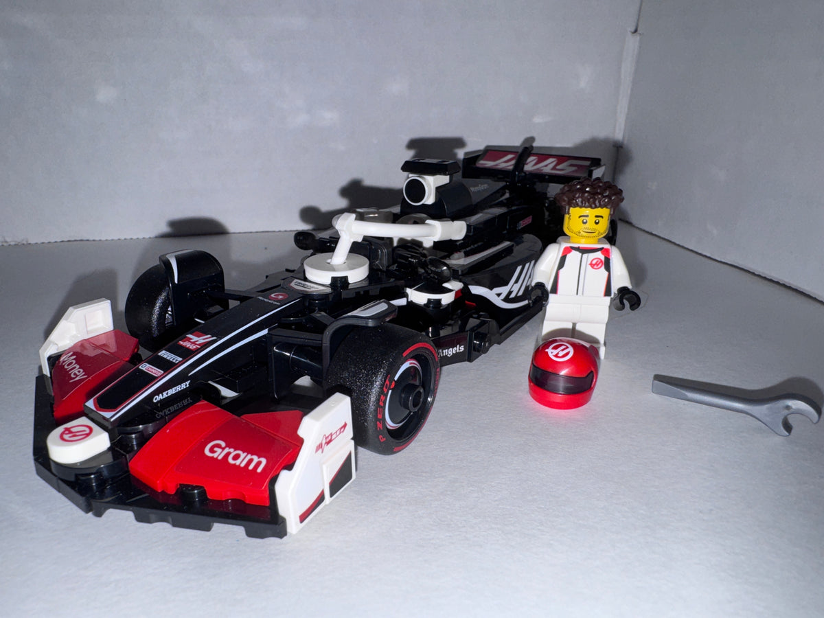 MoneyGram Haas F1 VF-24 LEGO rear view