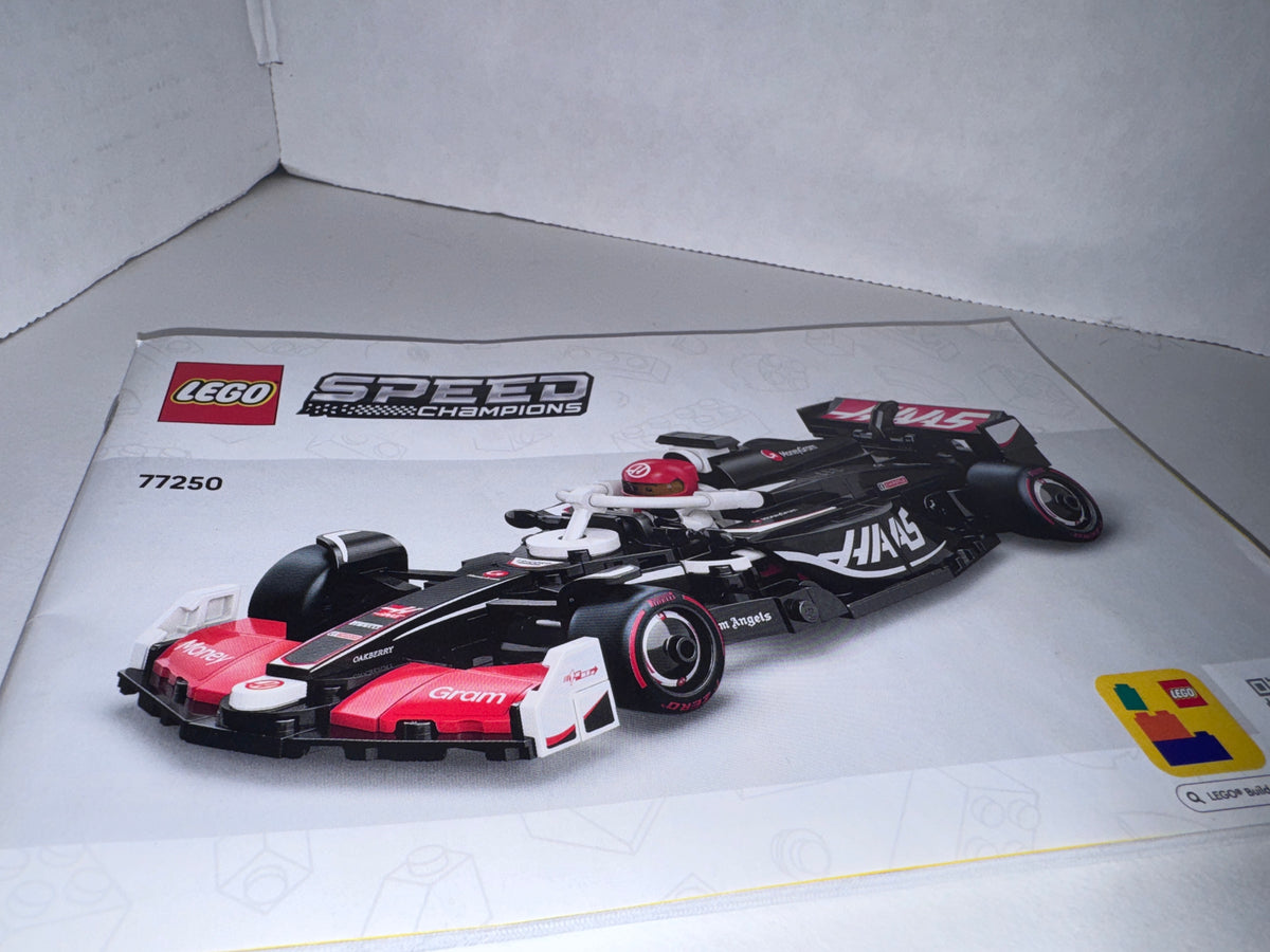 MoneyGram Haas F1 VF-24 LEGO front view