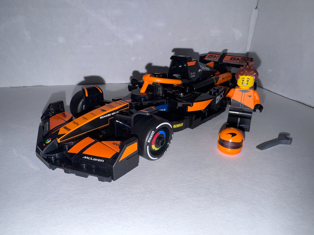 McLaren MCL38 LEGO rear view