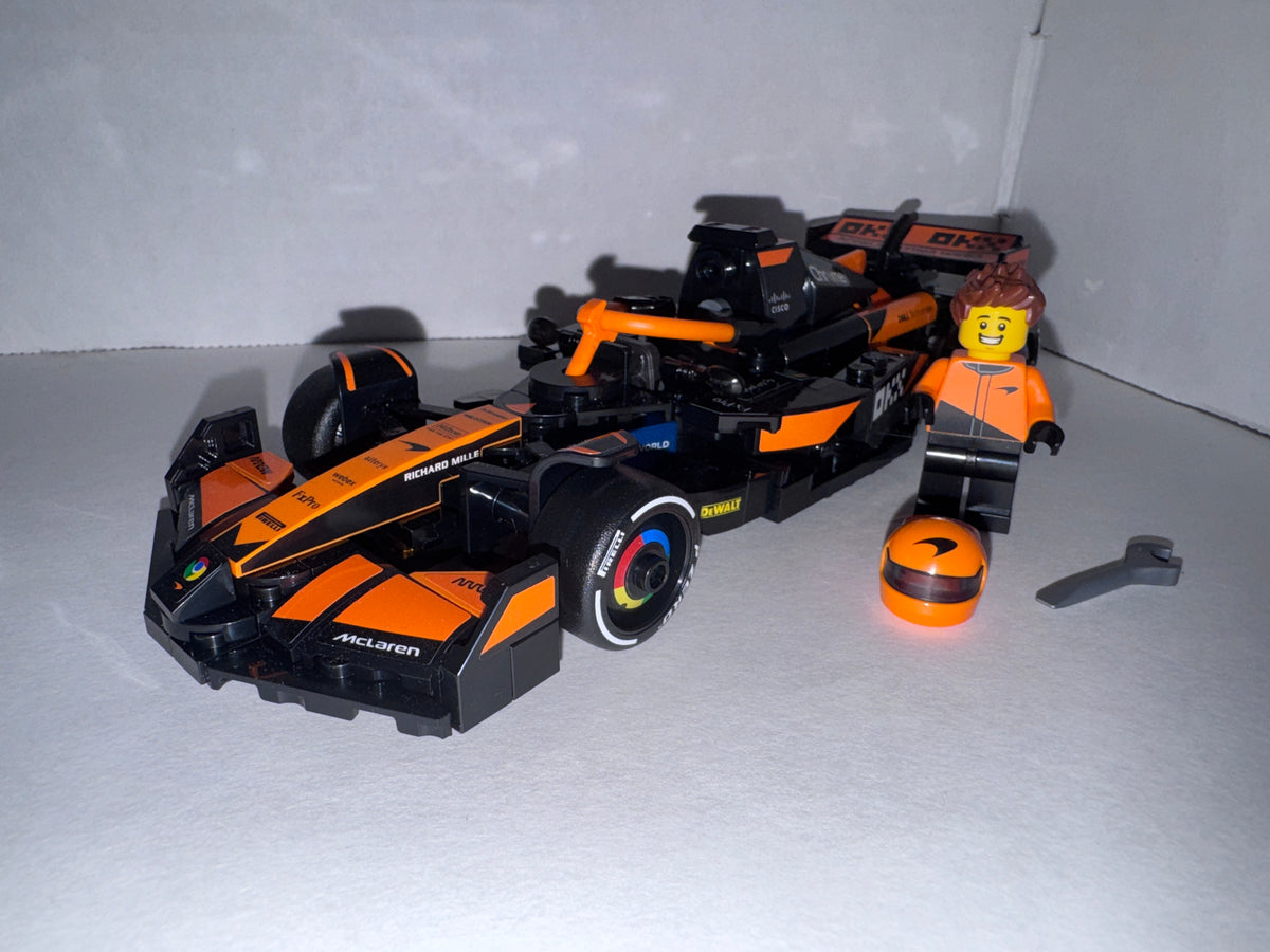 McLaren MCL38 LEGO rear view