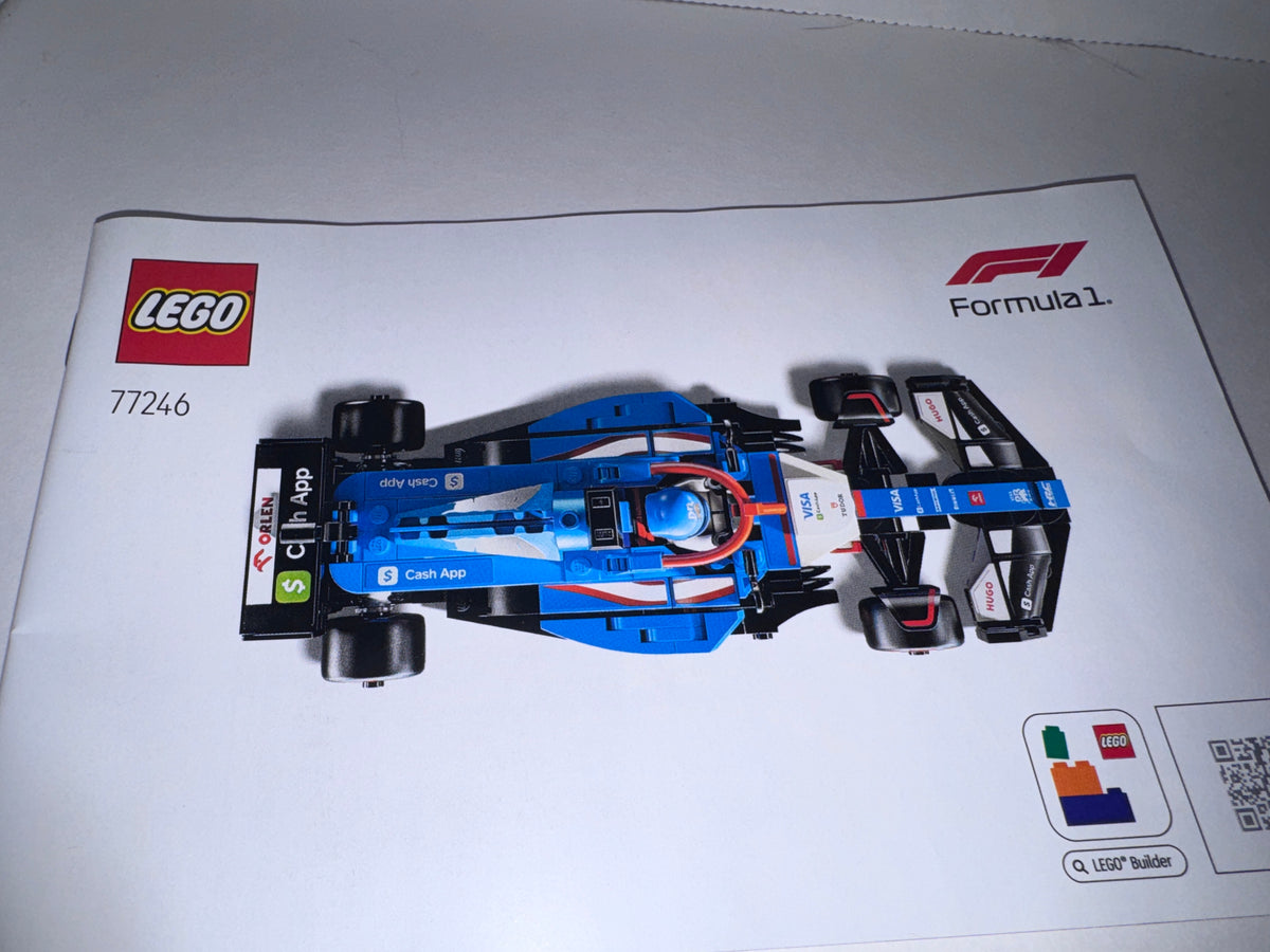 Visa Cash App RB VCARB 01 LEGO Speed Champions 77246
