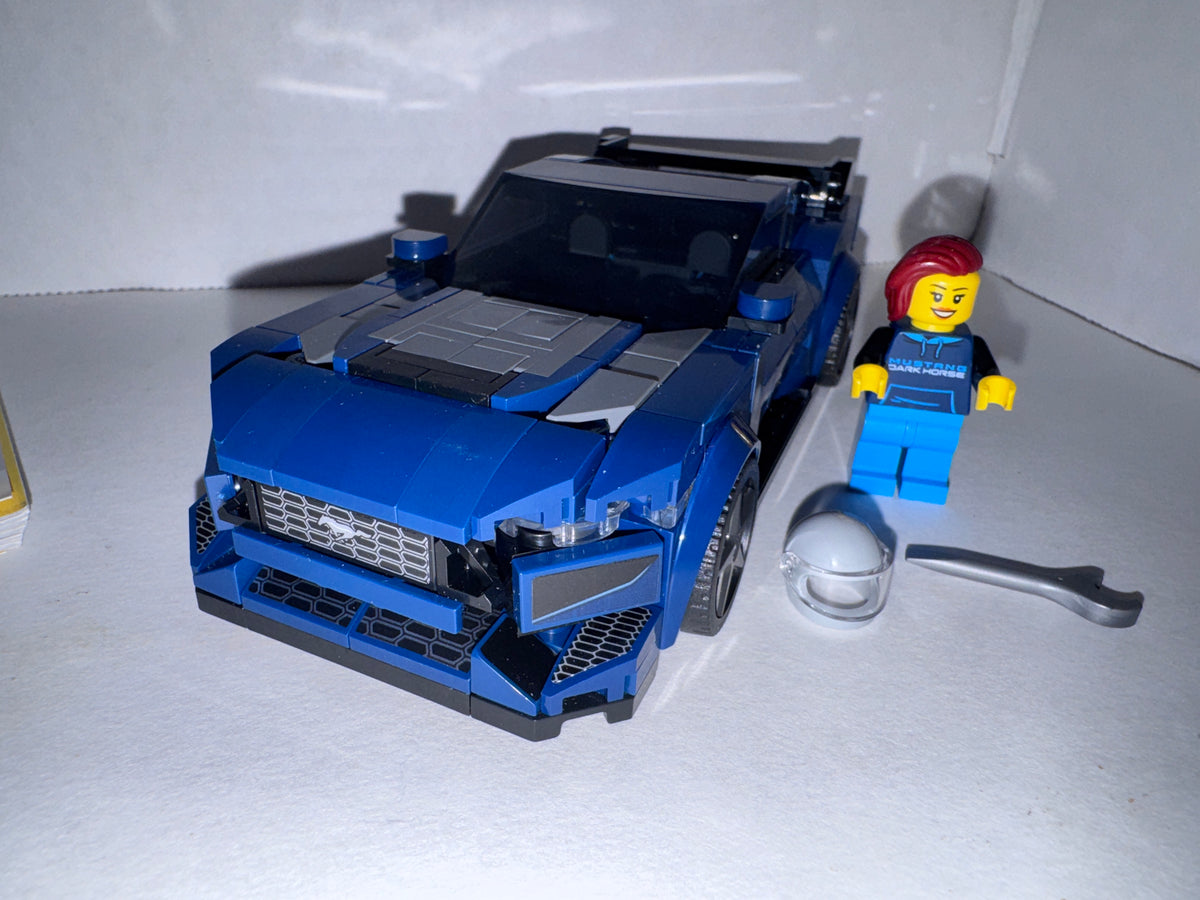 Ford Mustang Dark Horse LEGO building set