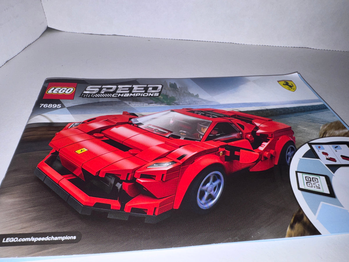Ferrari F8 Tributo LEGO 76895 front view