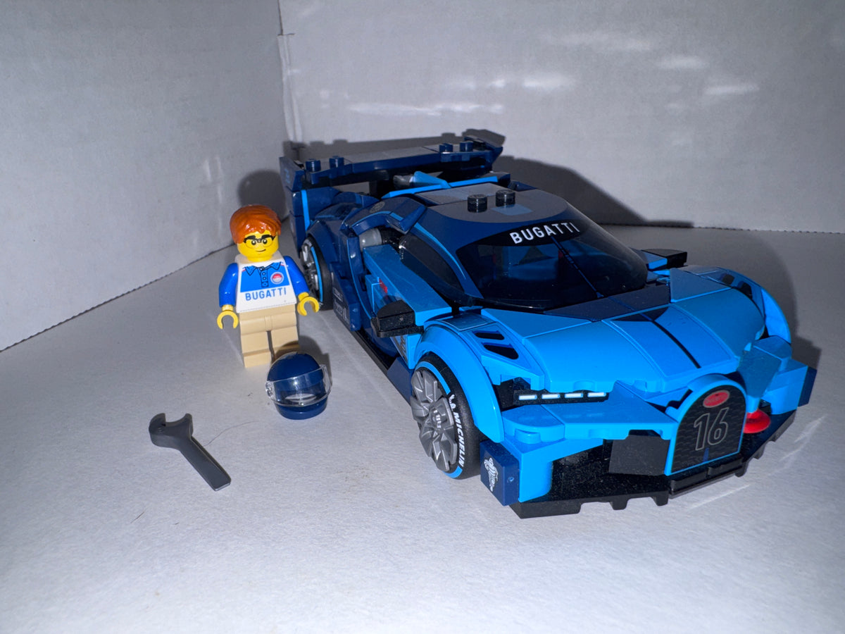 Bugatti Vision Gran Turismo LEGO rear view