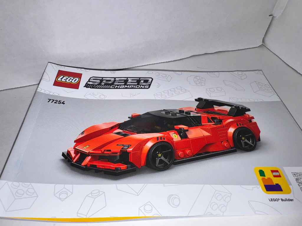 Ferrari SF90 XX Stradale LEGO sports car model