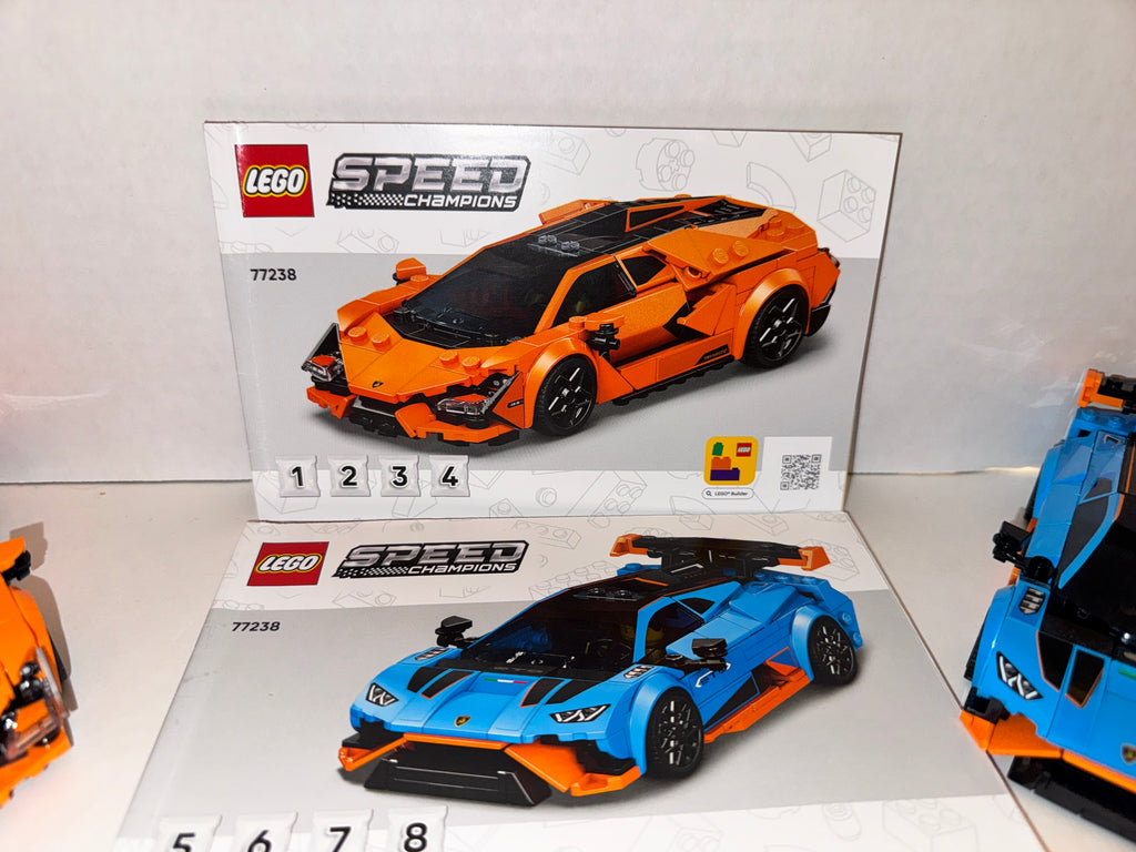 LEGO Lamborghini Revuelto Huracán STO 77238