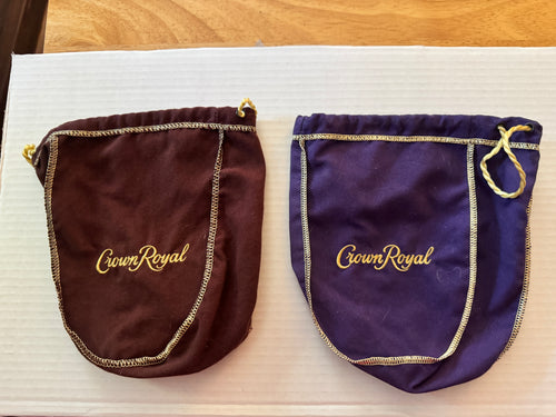 13 Crown Royal Purple Drawstring Bags – Dice, Coins, Crafts & Storage Lot