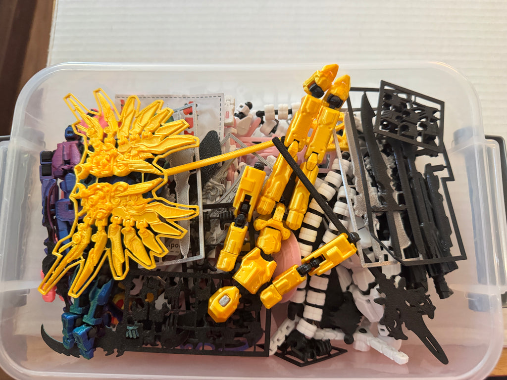 14pc 3D Printed Action Figure Lot – Unique Collectible Figures – Instant Shelf Crew!