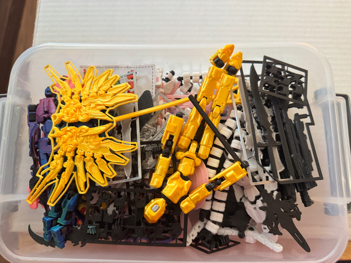14pc 3D Printed Action Figure Lot – Unique Collectible Figures – Instant Shelf Crew!